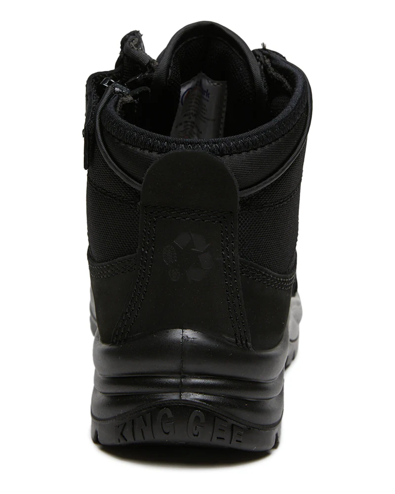 Womens Tradie Safety Boot - Black - Image 6
