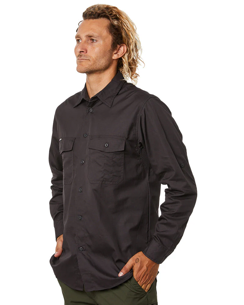 Workcool 2 Long Sleeve Shirt - Charcoal - Image 3
