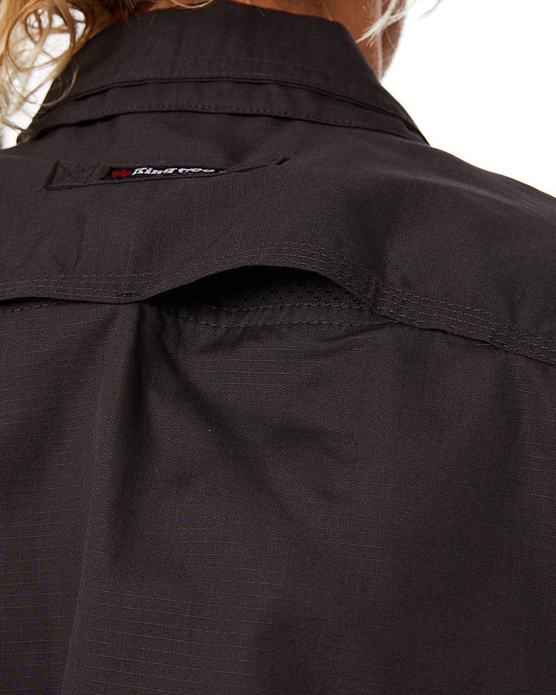 Workcool 2 Long Sleeve Shirt - Charcoal - Image 5