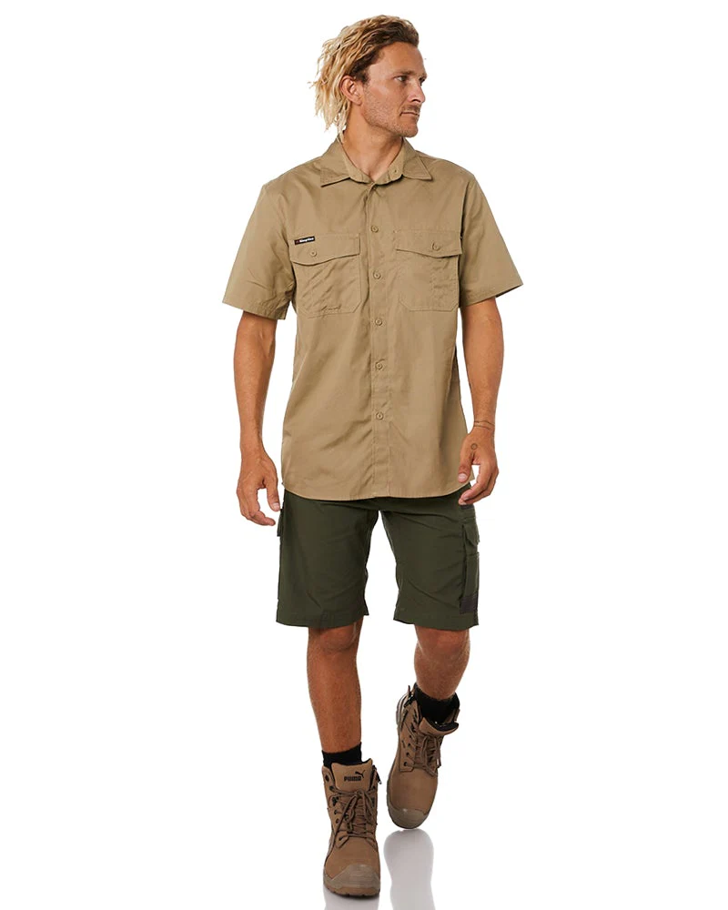 Workcool 2 Short Sleeve Shirt - Khaki - Image 2