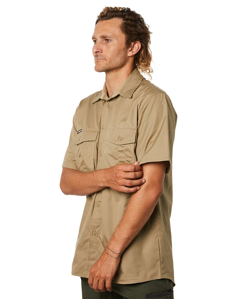 Workcool 2 Short Sleeve Shirt - Khaki - Image 3