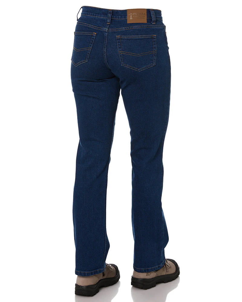 Ladies Stretch Denim Jeans - Denim - Image 5