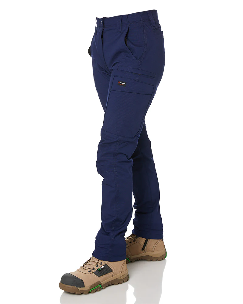Ladies Workcool Pro Pants - Navy - Image 3
