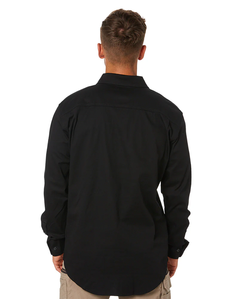 LSH-1 Stretch Work Shirt LS - Black - Image 4