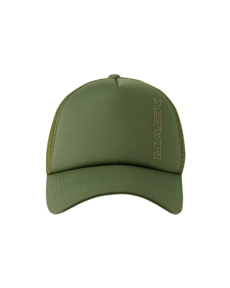 Curved Foam Baseball Cap - Military Green - Image 2