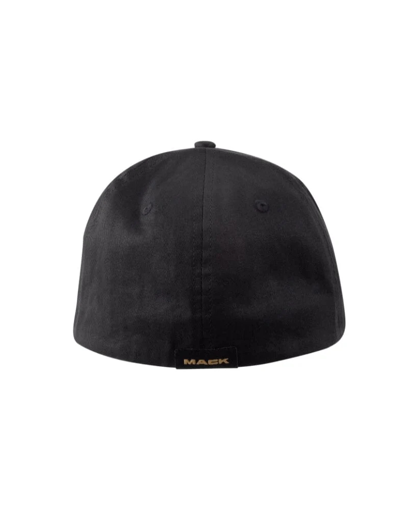 Fitted Curved 6 Panel Cap With X-Pand - Black - Image 3