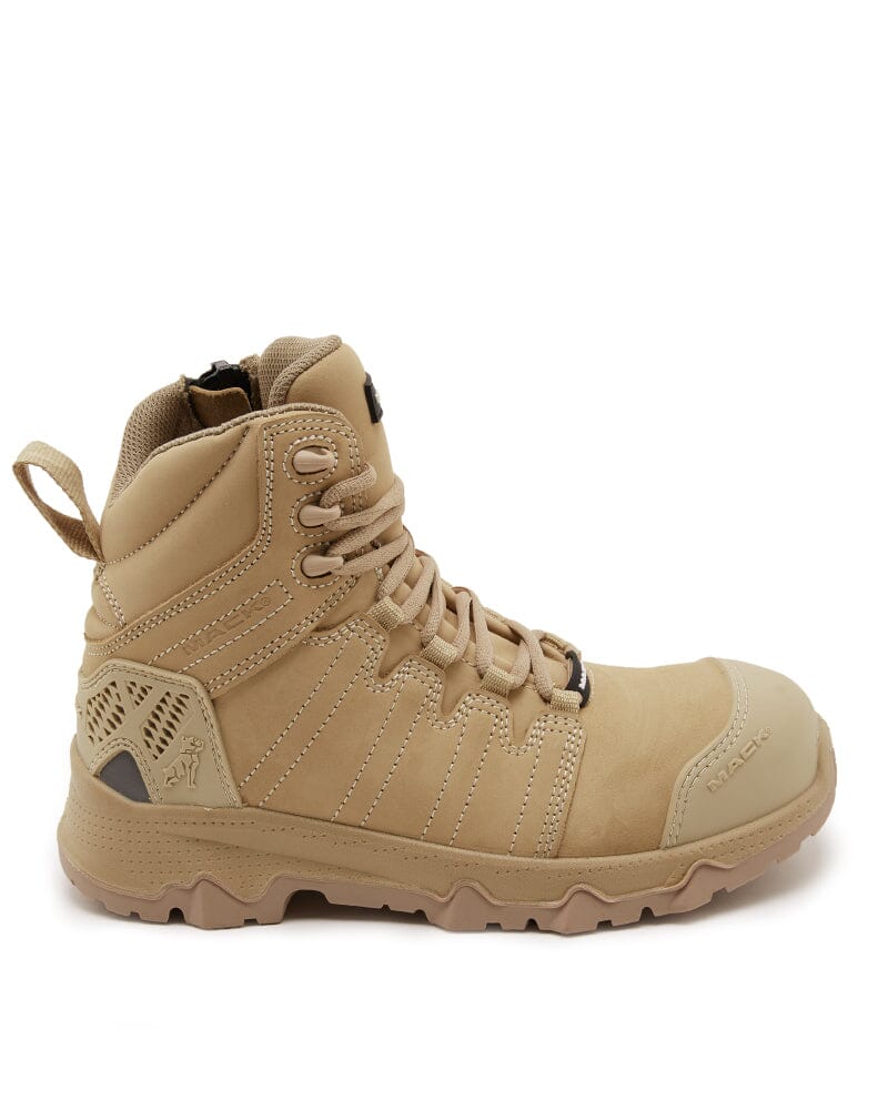 Octane 2.0 Zip Side Safety Boot - Sand - Image 4