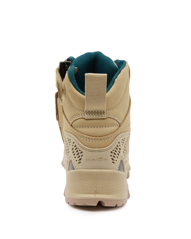 Womens Octane 2.0 Zip Side Safety Boot - Sand - Image 3