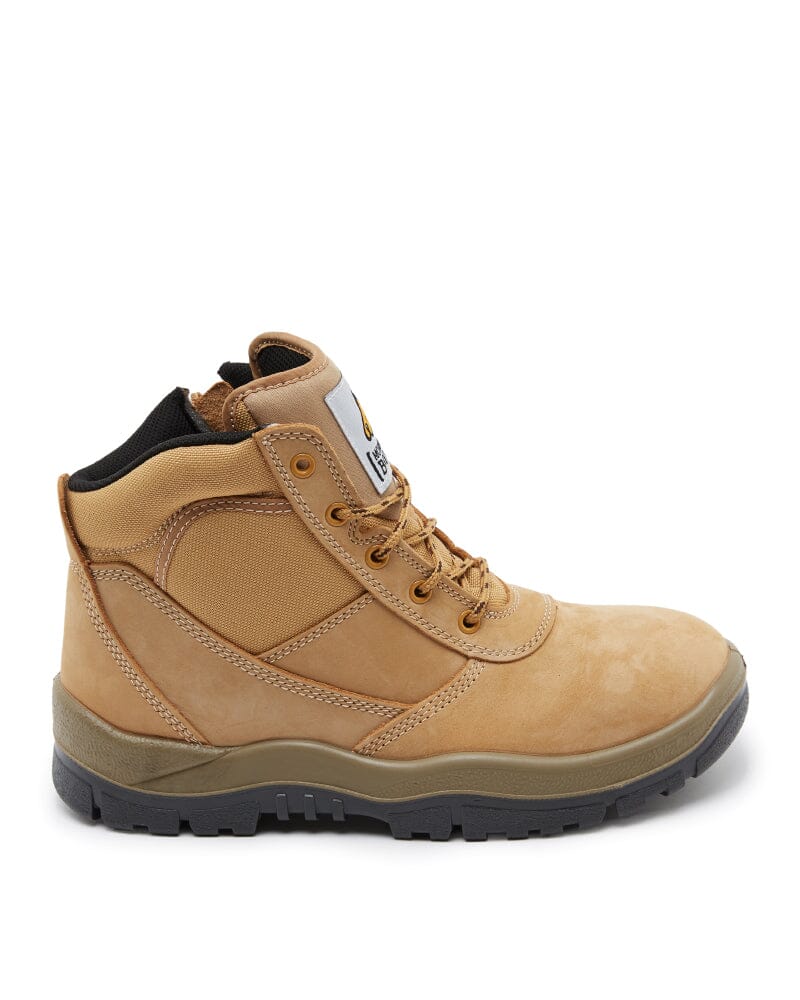 961 Non Safety Zip Sided Boot - Wheat - Image 4