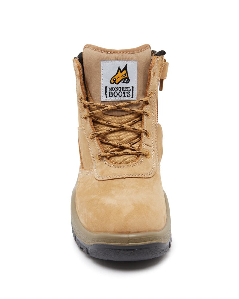 961 Non Safety Zip Sided Boot - Wheat - Image 5