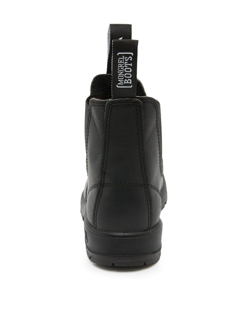 K9 Oil Kip Elastic Sided Boot - Black - Image 3