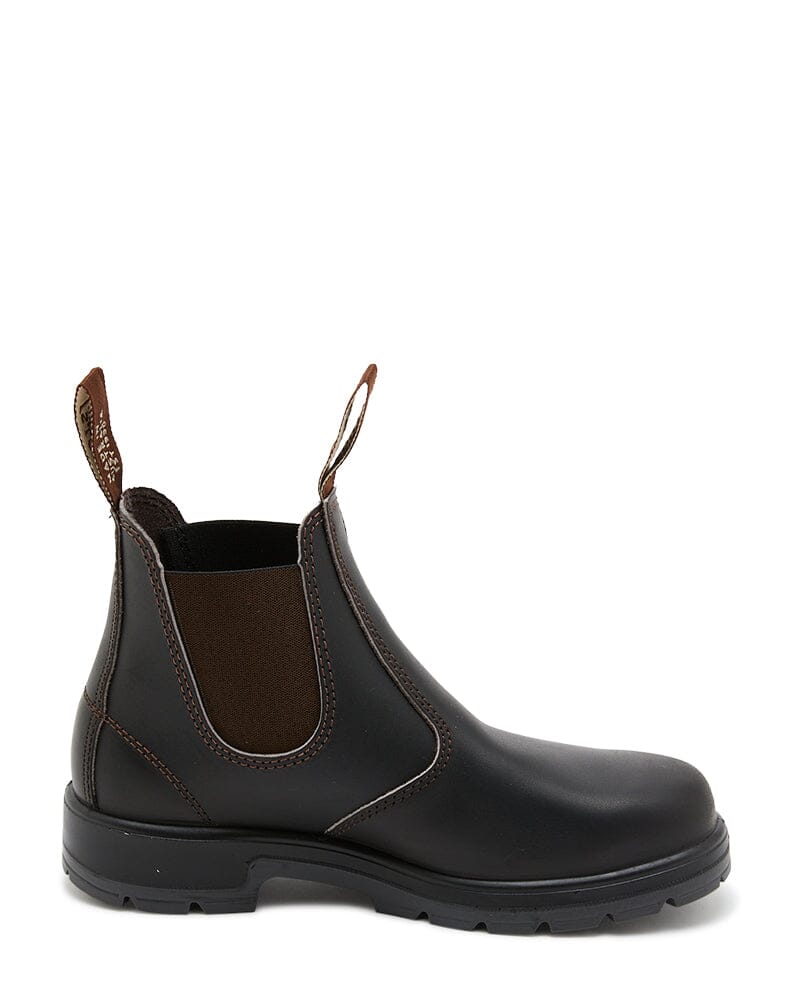 K9 Oil Kip Elastic Sided Boot - Claret - Image 4