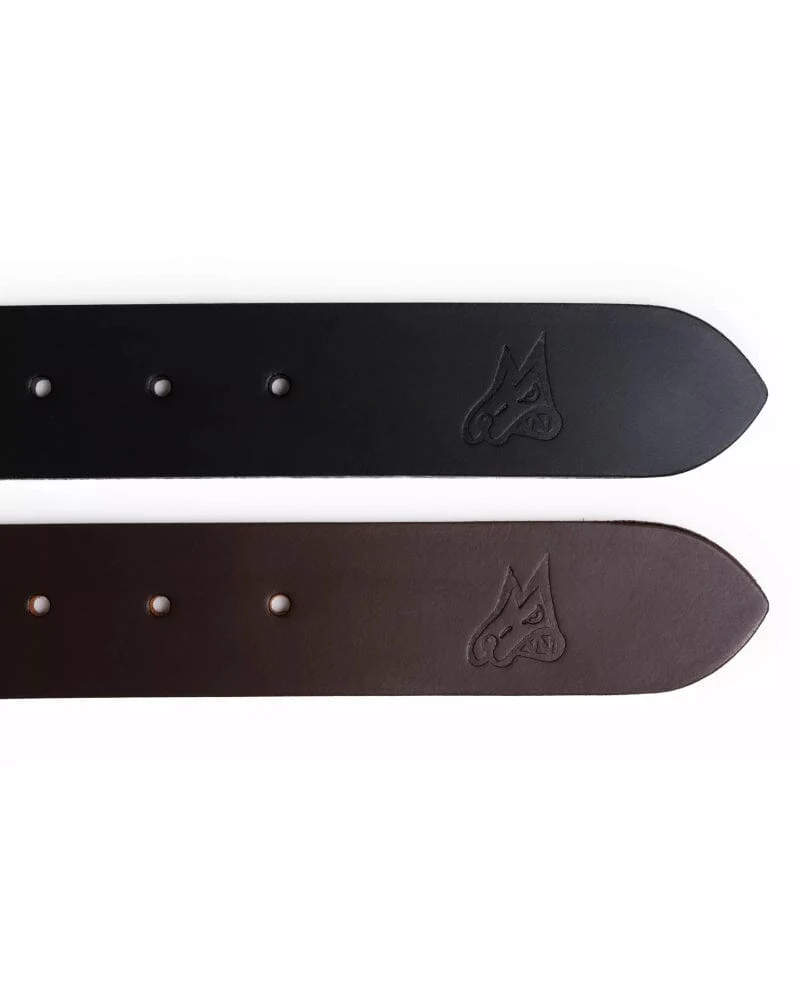 Mongrel Leather Belt - Brown - Image 3