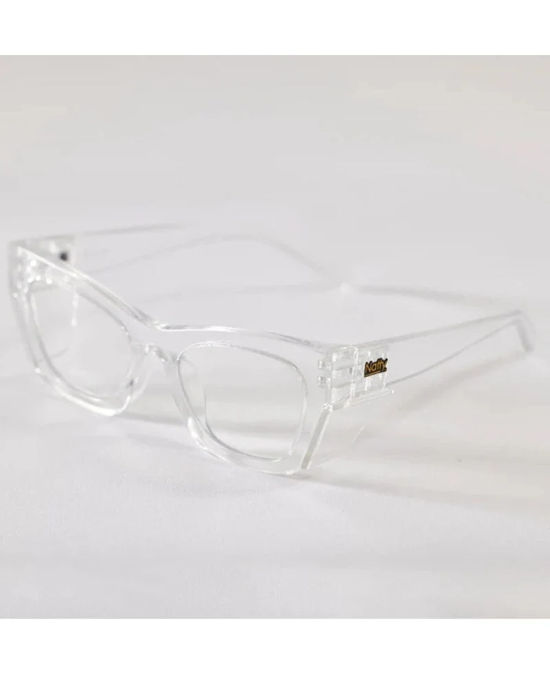 Browse Clear Frame Safety Glasses - Clear - Image 2
