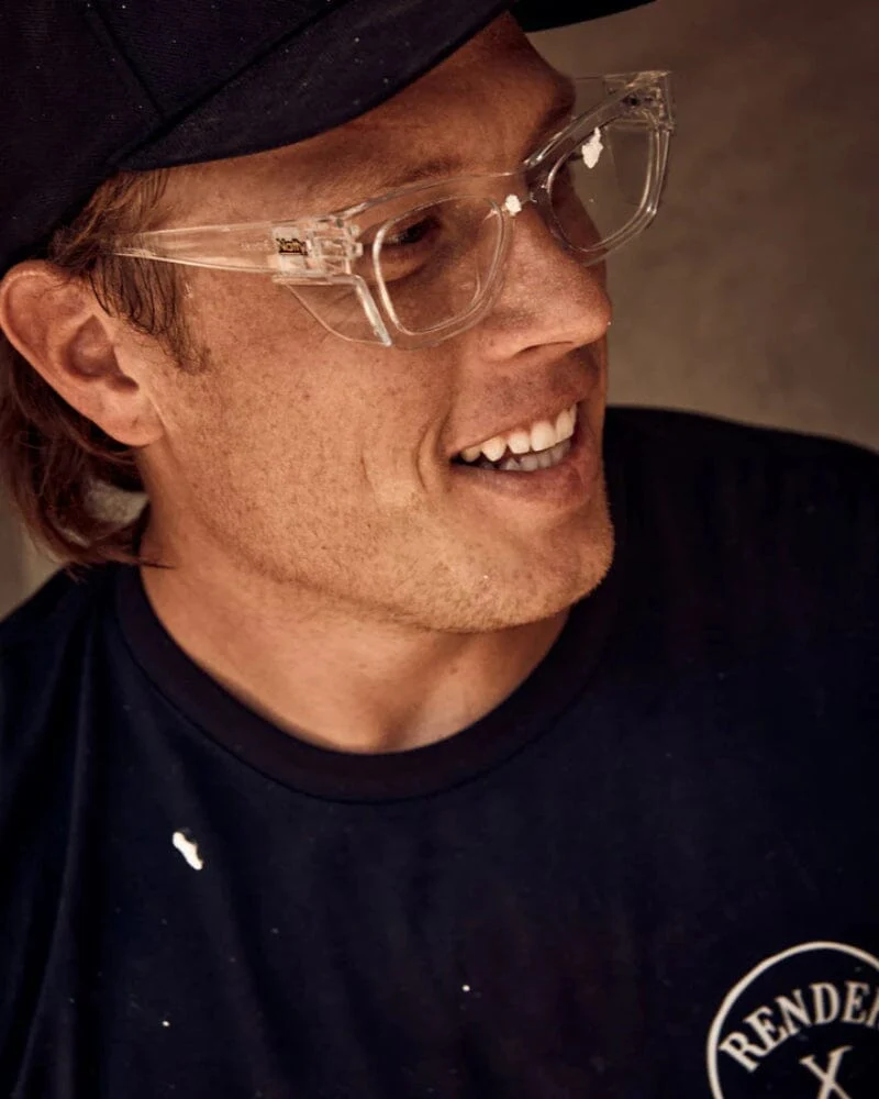 Browse Clear Frame Safety Glasses - Clear - Image 4