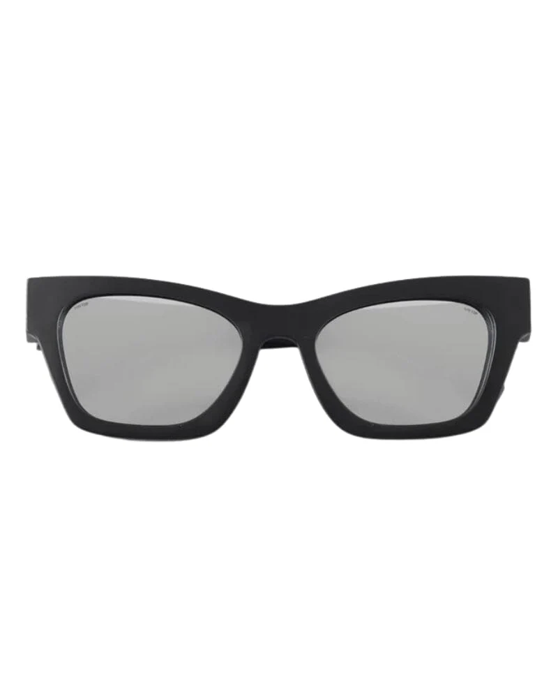 Browse Safety Glasses - Matte Black/Silver Mirror - Image 2