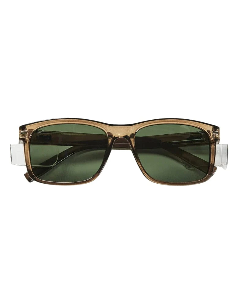 Kenneth Polarised Safety Glasses - Olive - Image 3