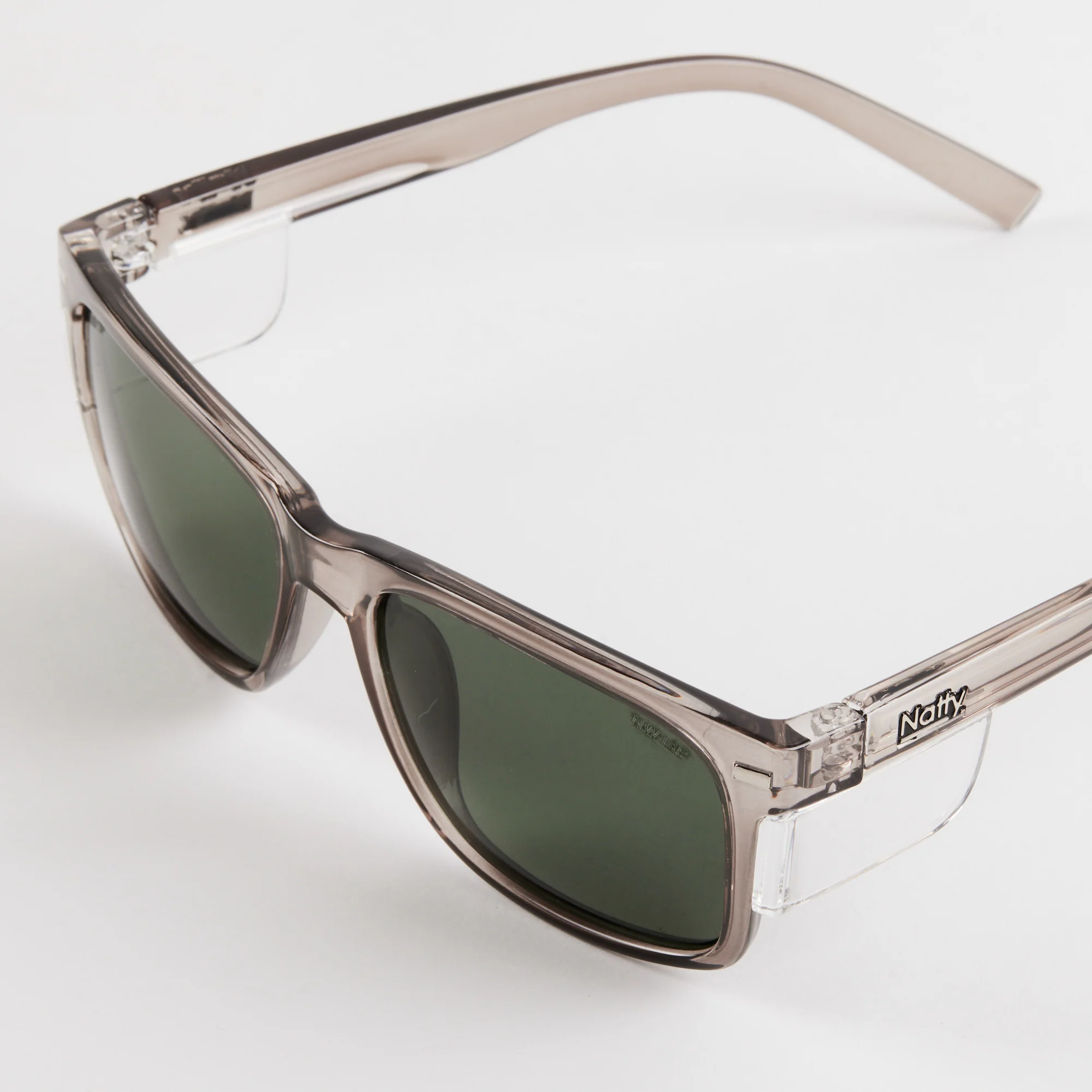 Kenneth Polarised Safety Glasses - Steel - Image 3