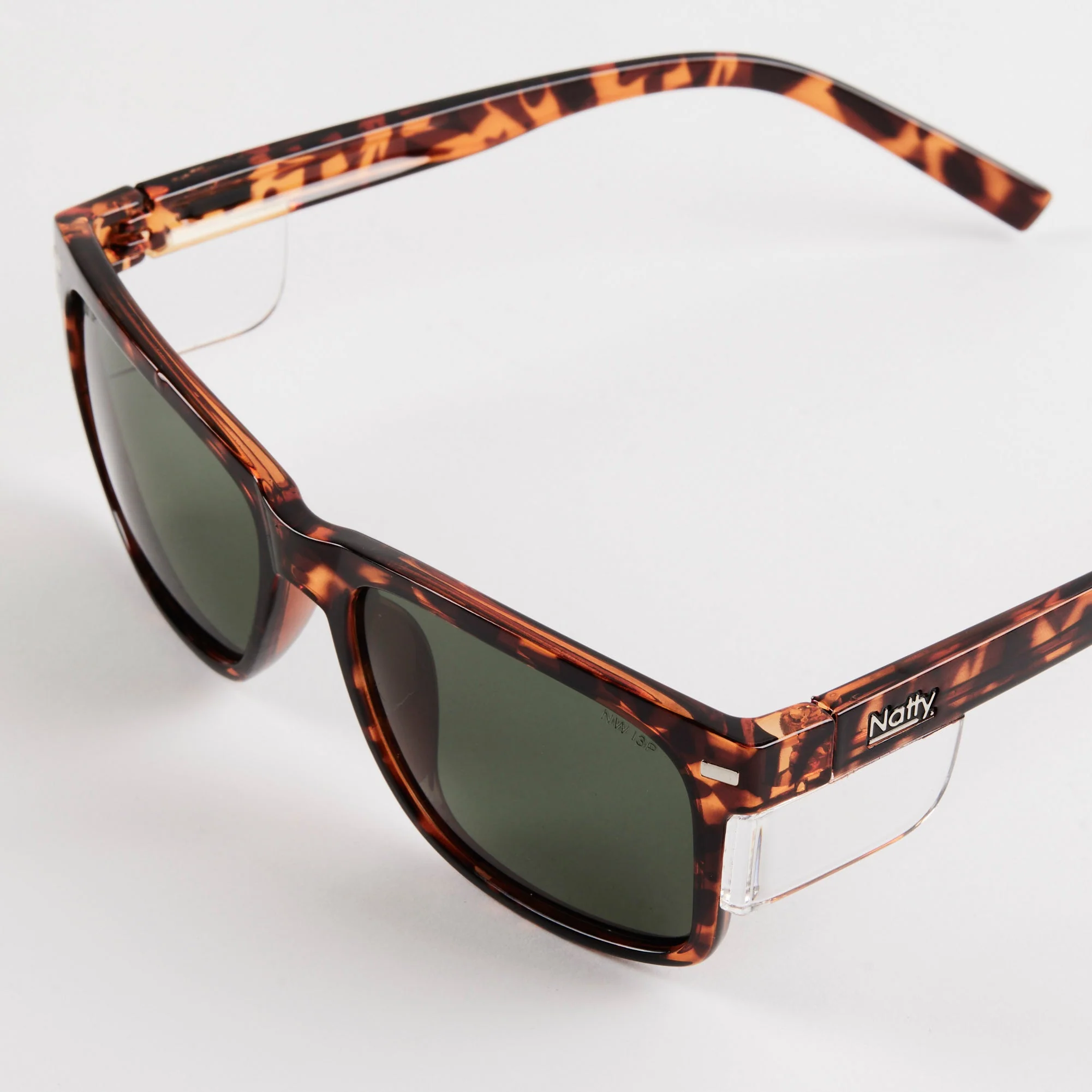Kenneth Polarised Safety Glasses - Tortoise - Image 3