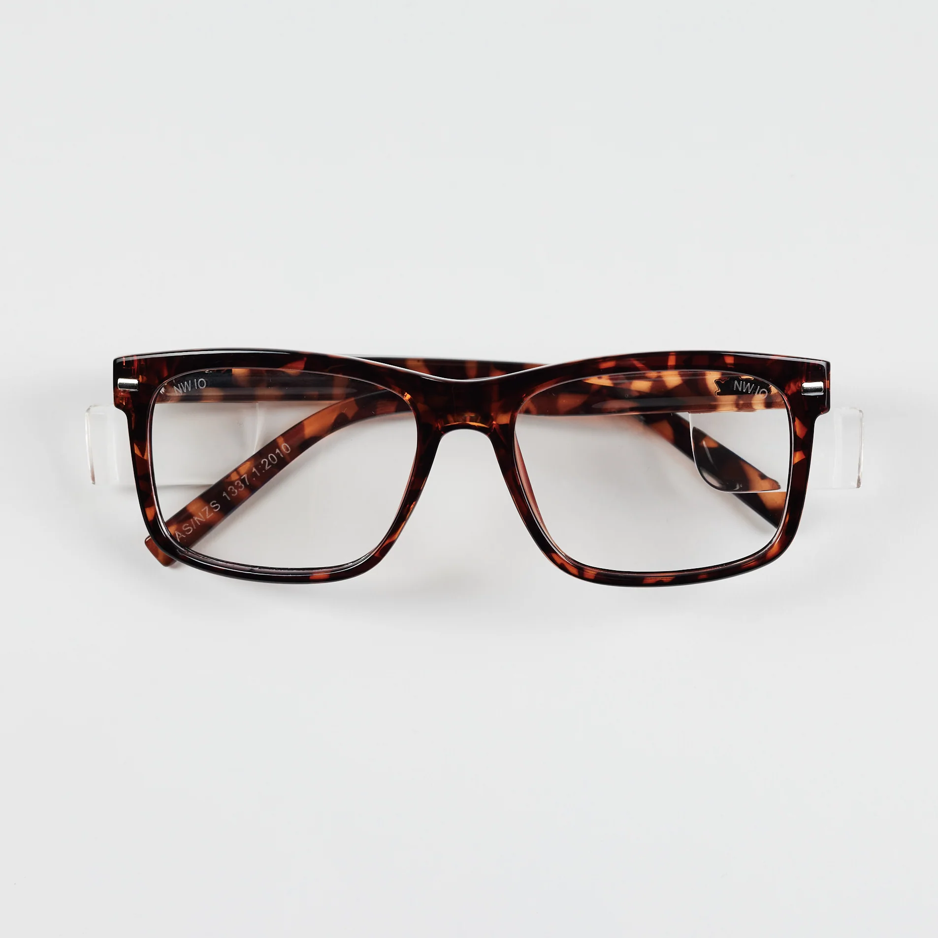 Kenneth Safety Glasses - Tortoise/Clear - Image 3