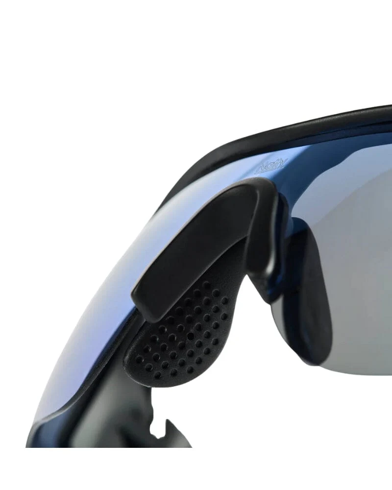 Rev Polarised Safety Glasses - Blue Mirror - Image 5