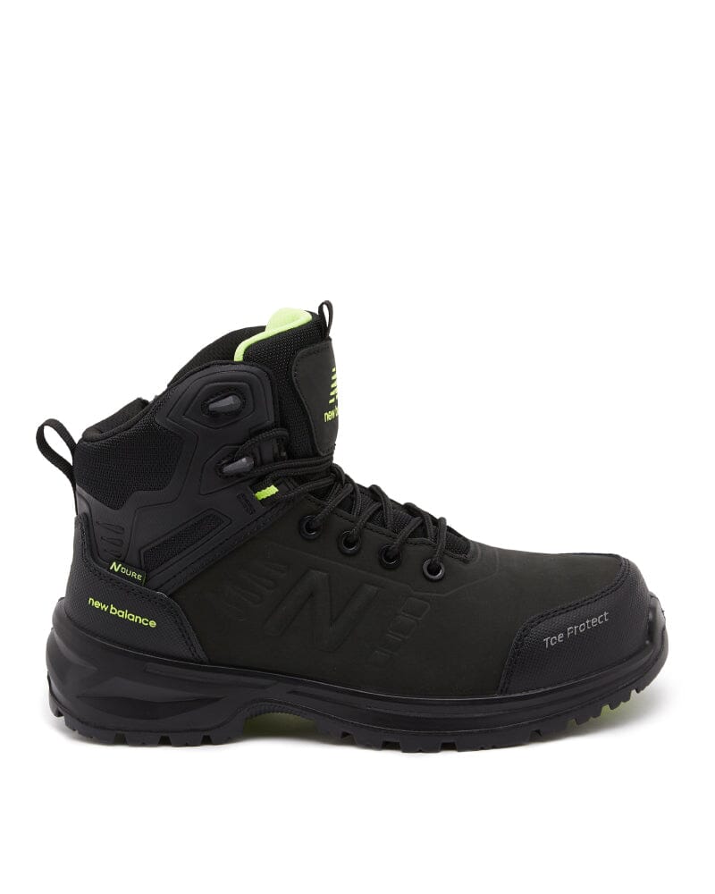 Calibre Zip Side Safety Boot - Black - Image 4