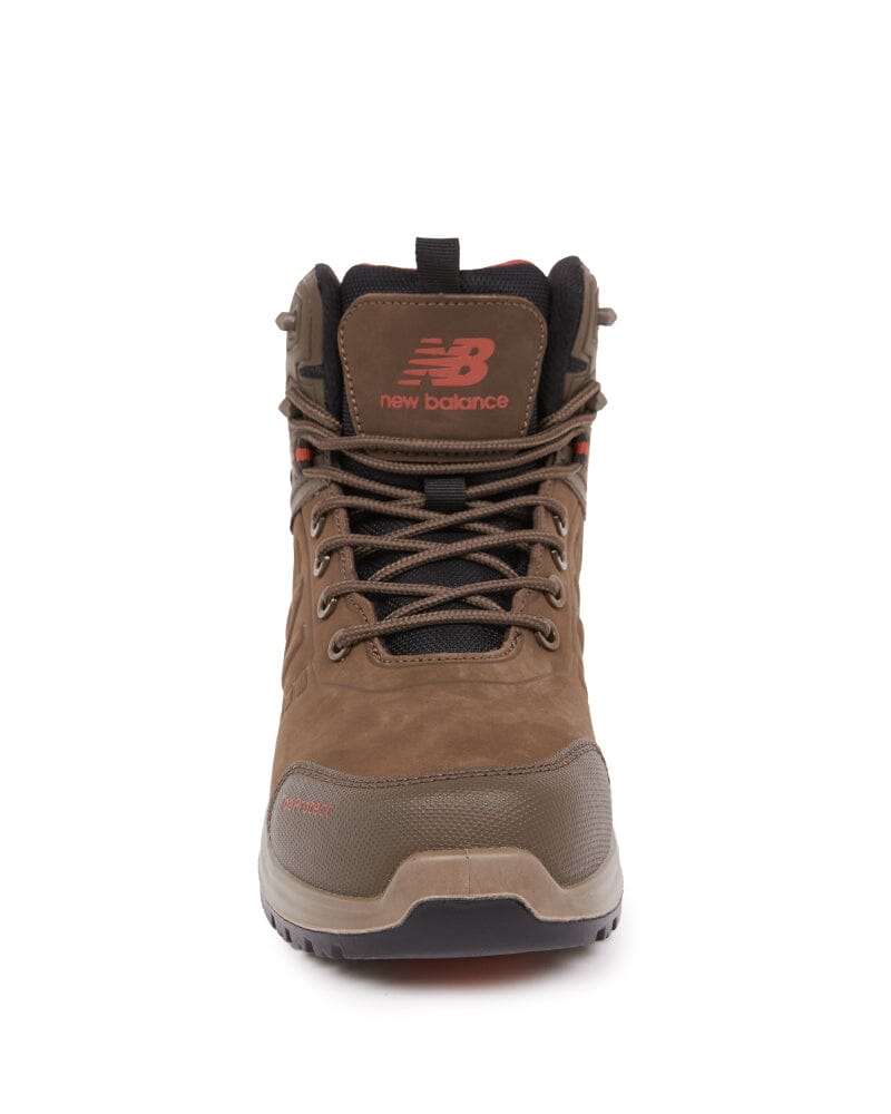 Calibre Zip Side Safety Boot - Chocolate - Image 5