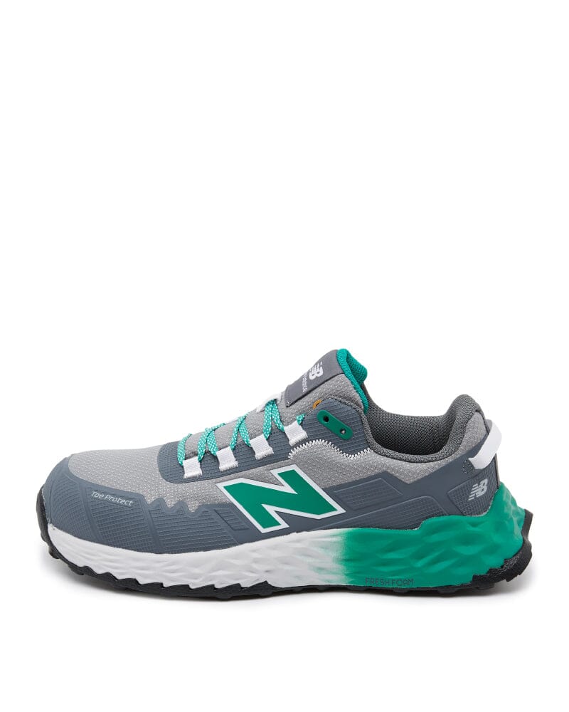 Cremorne Safety Shoe - Alloy/Green - Image 2