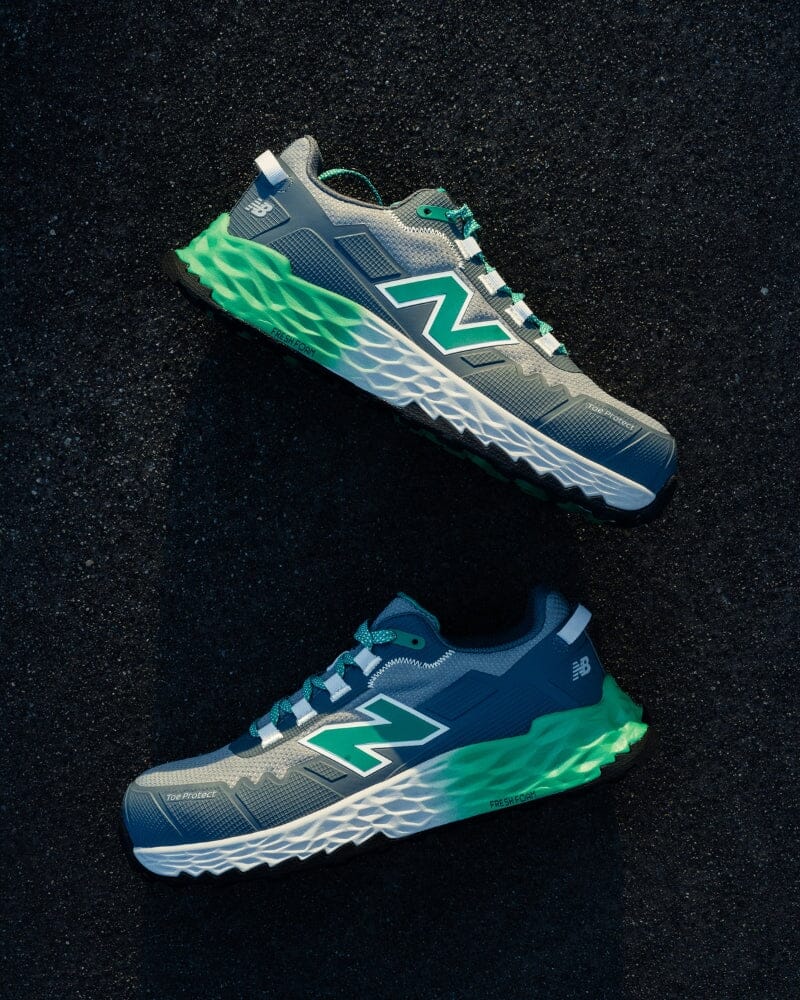 Cremorne Safety Shoe - Alloy/Green - Image 7