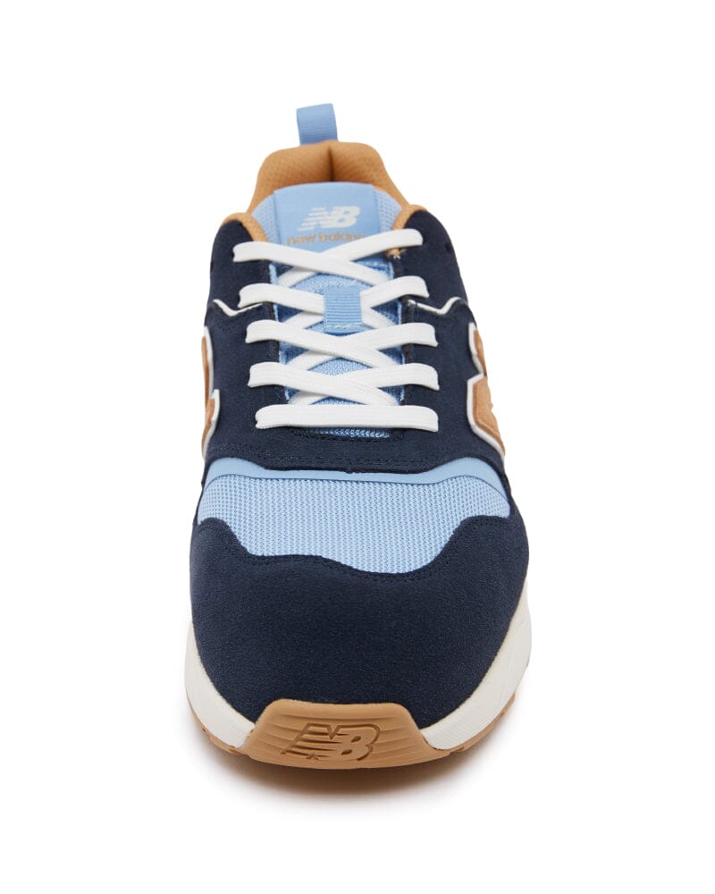 Elite Lite Safety Shoe - Blue/Coffee - Image 5