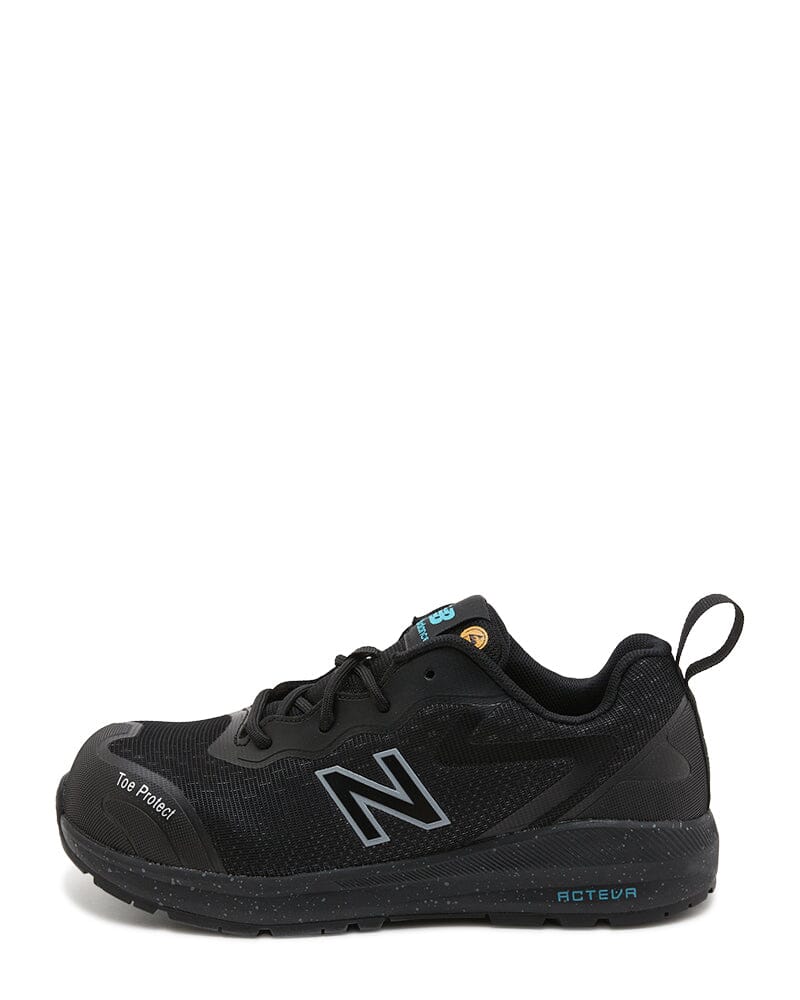 Womens Logic Safety Work Shoe - Black/Blue - Image 2