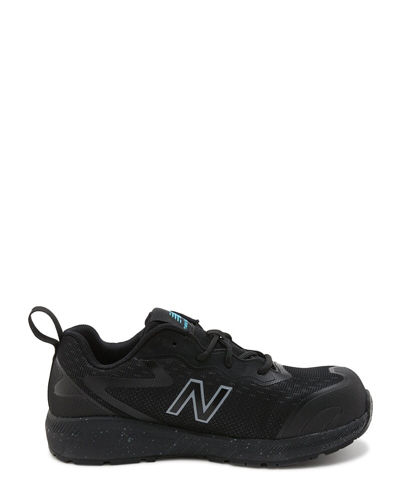 Womens Logic Safety Work Shoe - Black/Blue - Image 4