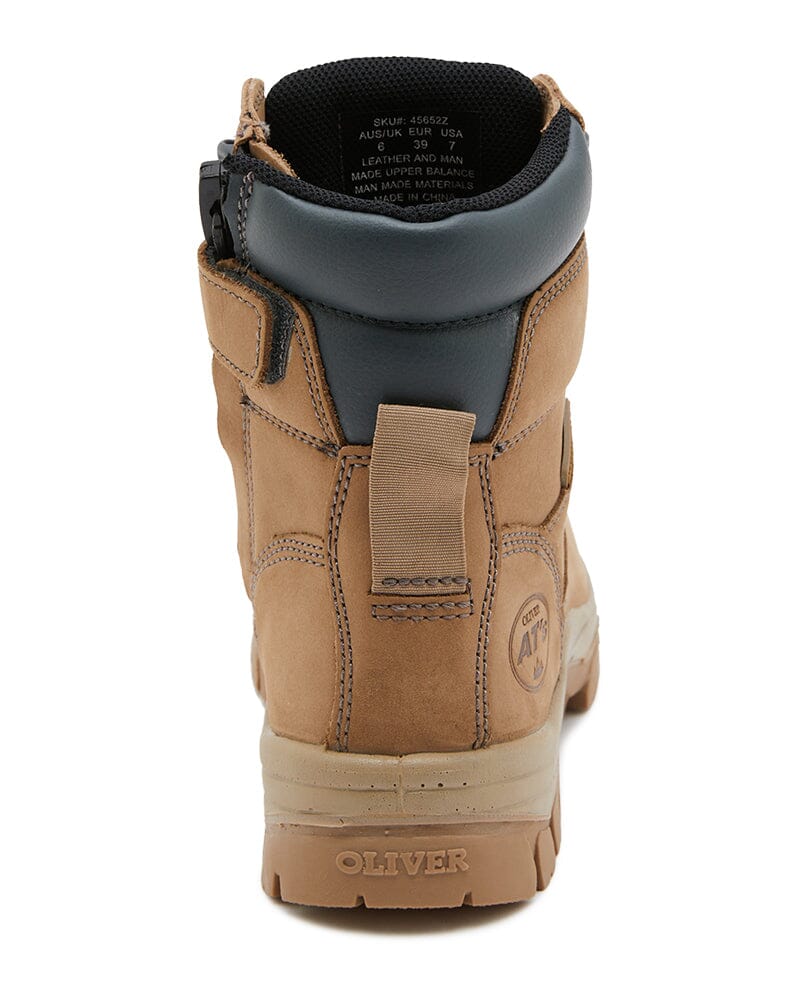 AT 45-652Z Zip Sided Boot - Stone - Image 3