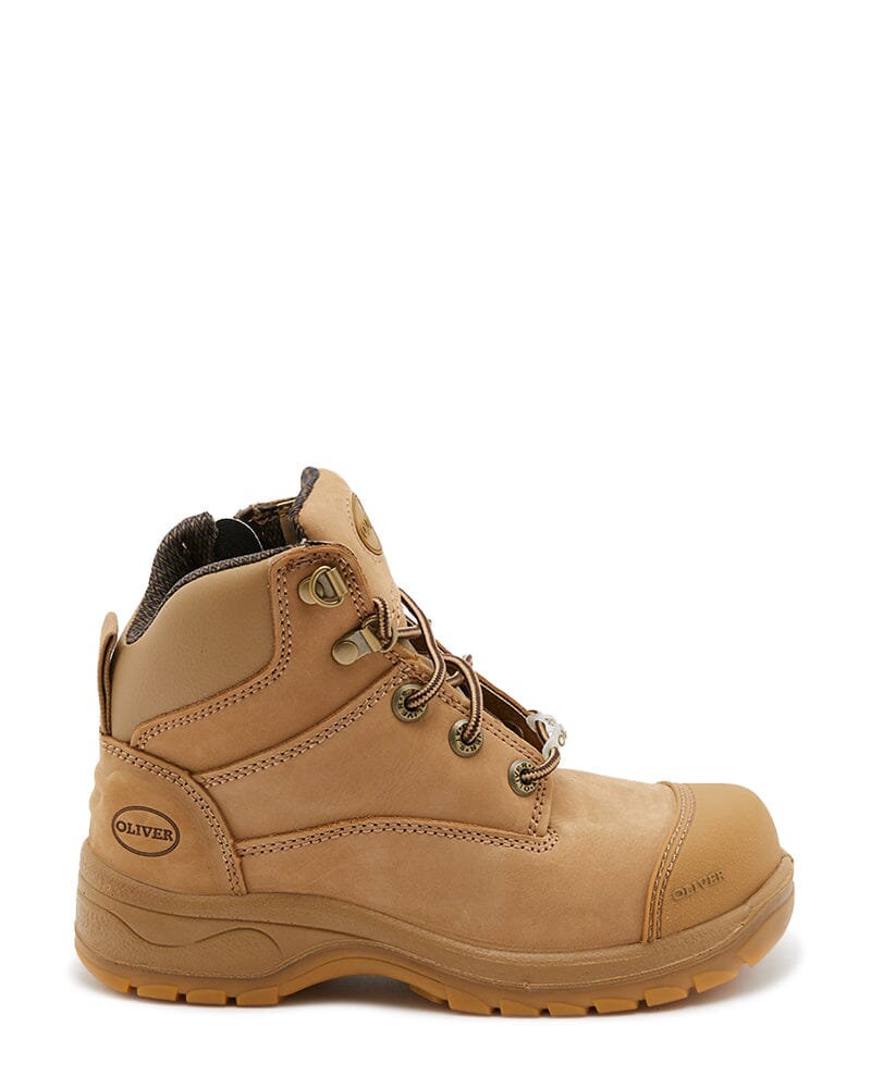 Womens AT 49-450z Zip Sided Boot - Stone - Image 4