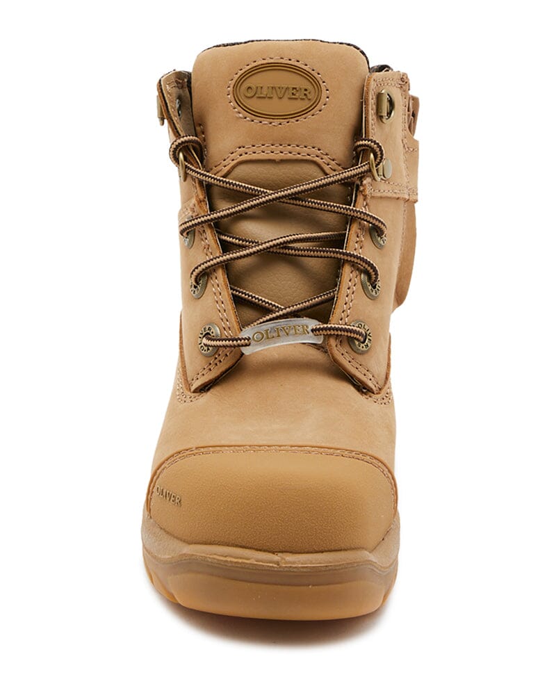 Womens AT 49-450z Zip Sided Boot - Stone - Image 5
