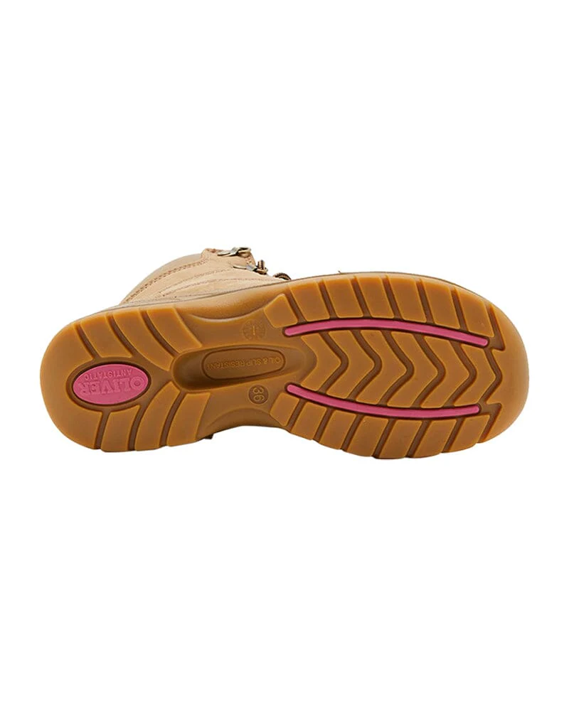 Womens AT 49-450z Zip Sided Boot - Stone - Image 6