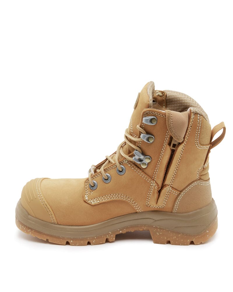 Womens AT 59-432Z Zip Side Boot - Wheat - Image 2