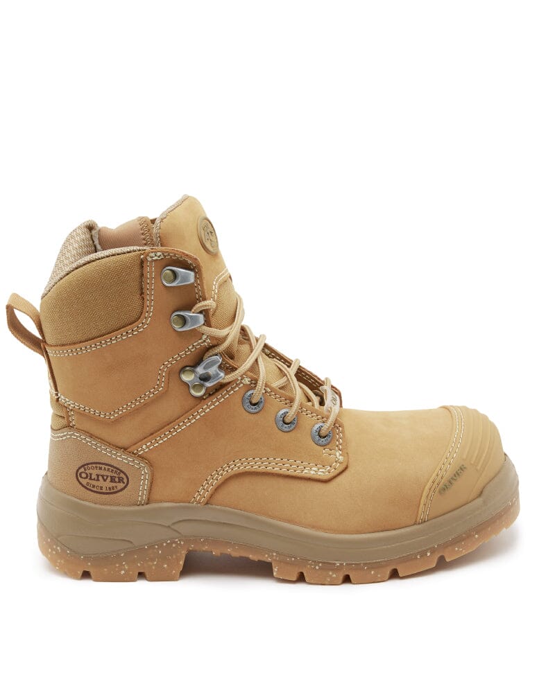 Womens AT 59-432Z Zip Side Boot - Wheat - Image 4