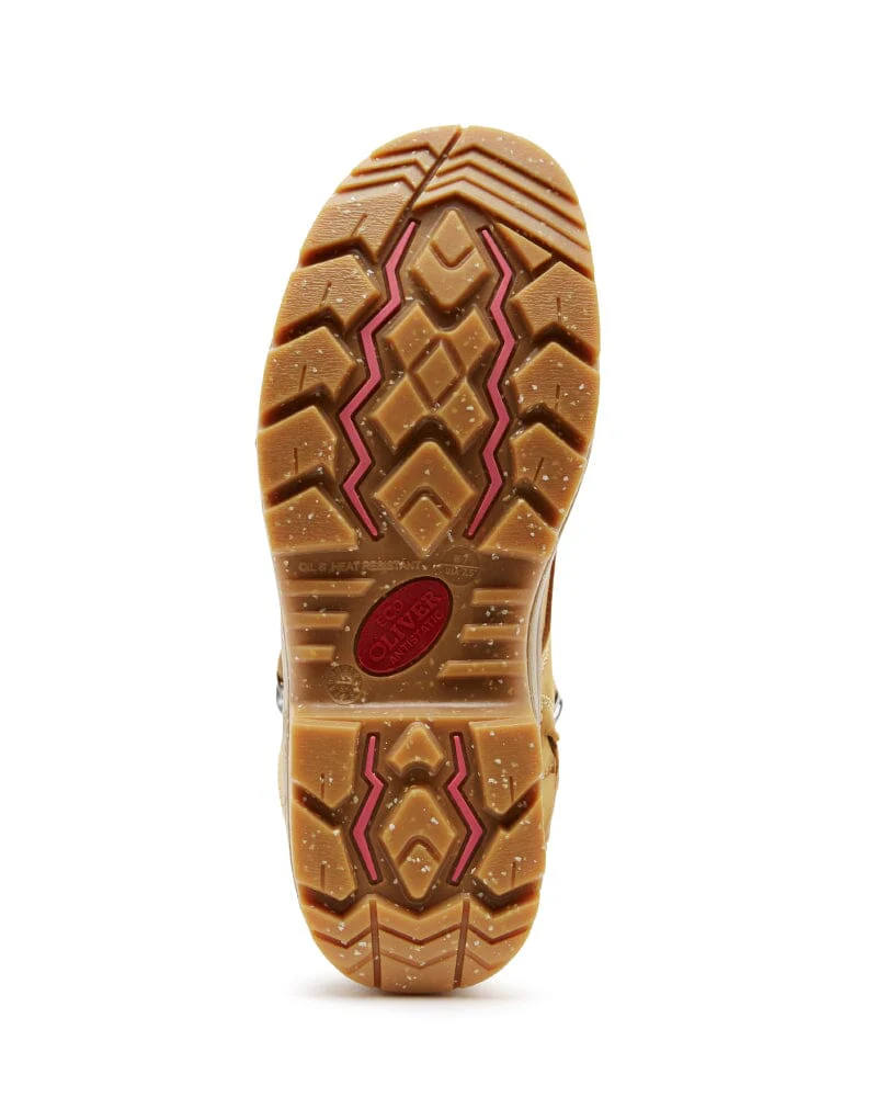 Womens AT 59-432Z Zip Side Boot - Wheat - Image 6