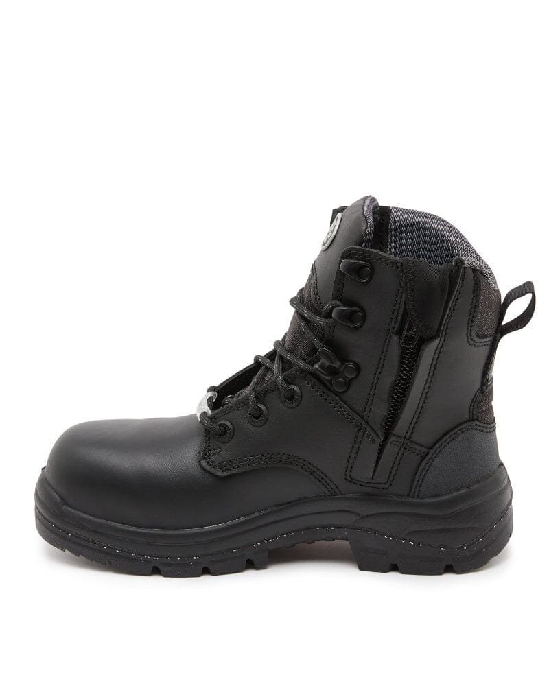 Womens AT 59-446Z Zip Side Boot - Black - Image 2