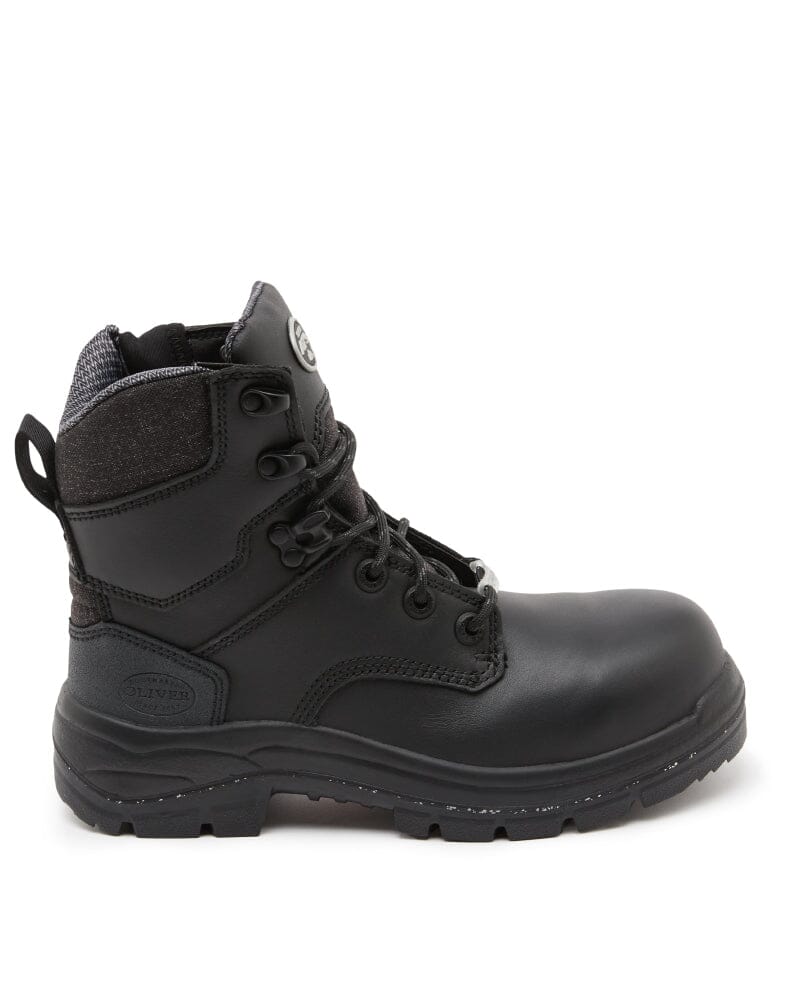 Womens AT 59-446Z Zip Side Boot - Black - Image 4