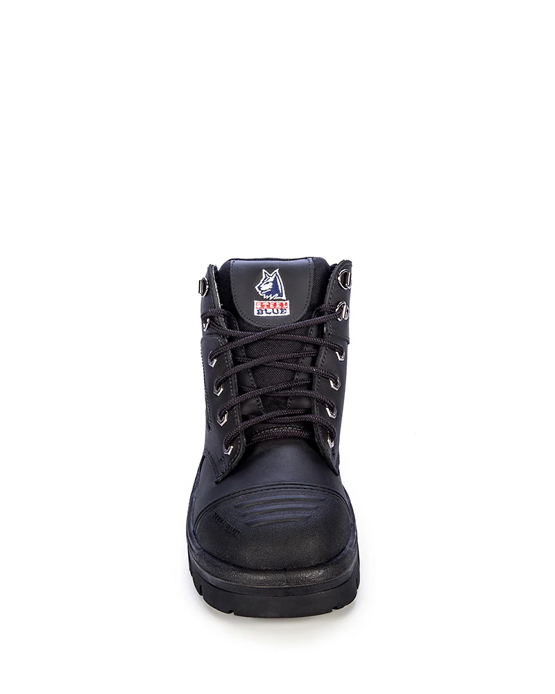 Parkes Zip Scuff Cap Safety Boot - Black - Image 5