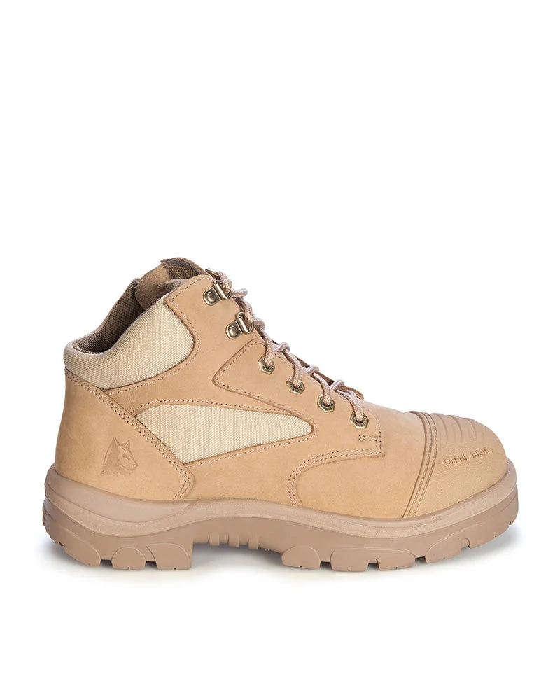 Parkes Zip Scuff Cap Safety Boot - Sand - Image 4