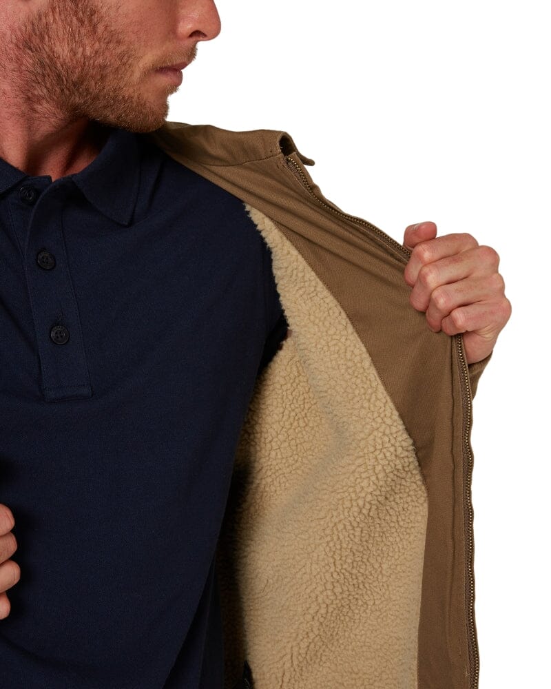 Sherpa Bomber Jacket - Whisky - Image 5