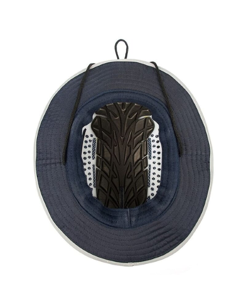 Bump Cap Wide Brim - Navy - Image 3