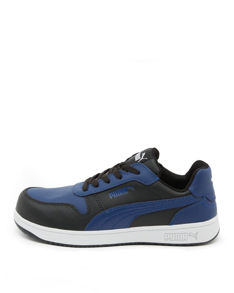 Frontcourt Low Heritage Safety Shoe - Black/Blue - Image 2