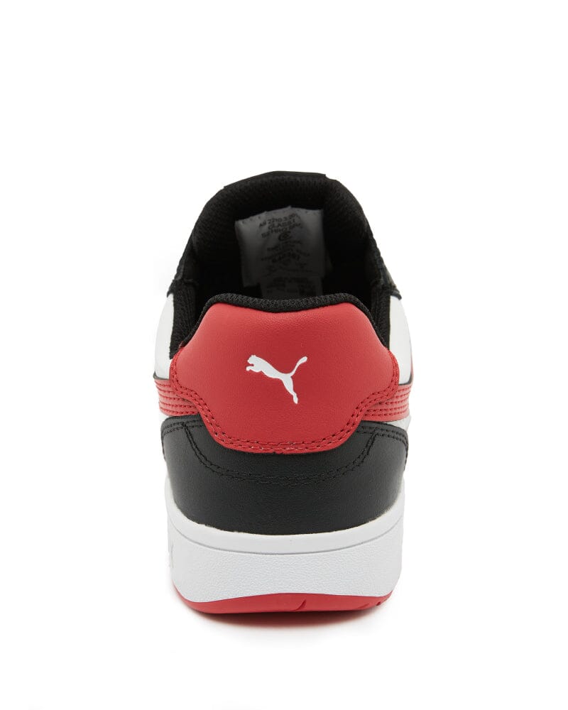 Frontcourt Low Heritage Safety Shoe - Black/Red - Image 3