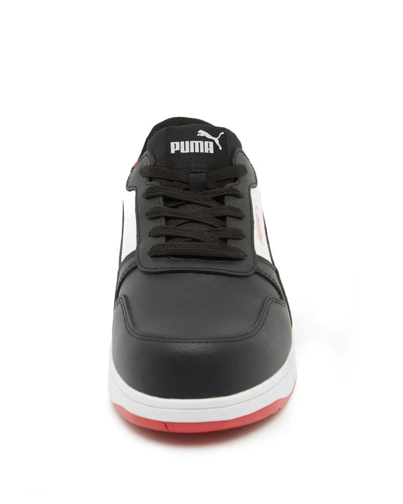 Frontcourt Low Heritage Safety Shoe - Black/Red - Image 5