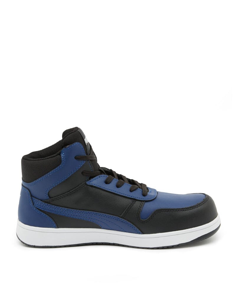 Frontcourt Mid Heritage Safety Shoe - Black/Blue - Image 4