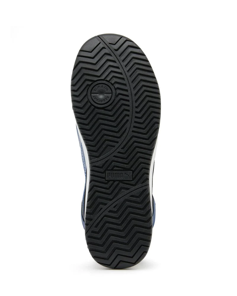 Frontcourt Mid Heritage Safety Shoe - Black/Blue - Image 6